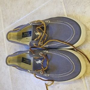 Boat shoes by Polo- Ralph Loren